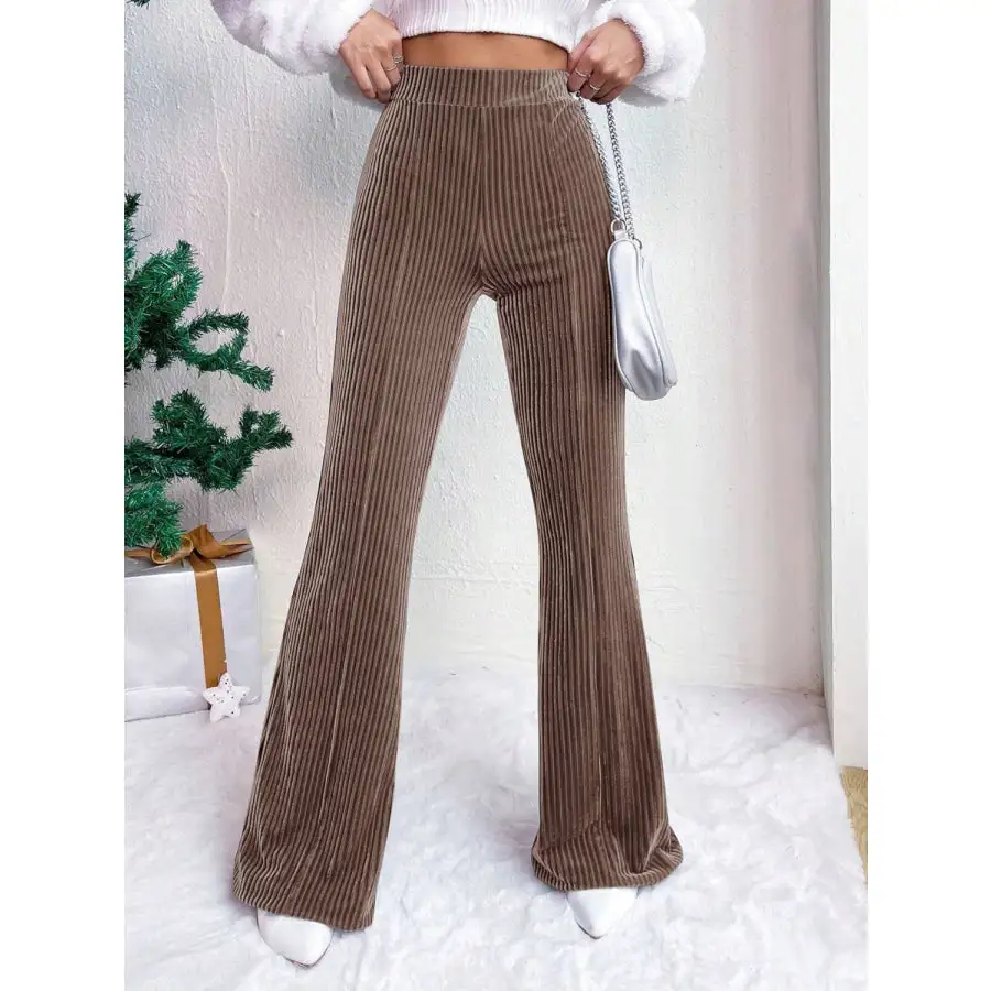 Classic High Waist Flare Pants