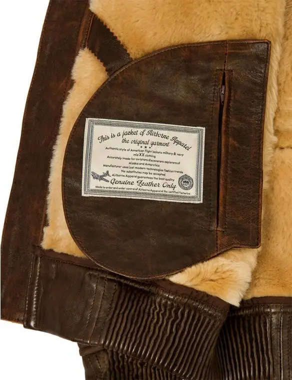 Pocket Front Faux Leather Bomber Jacket