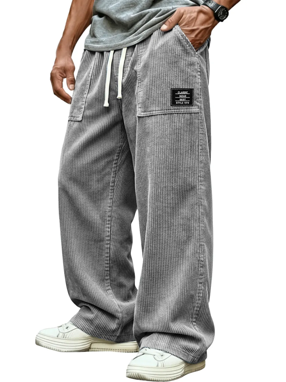 Clean Line Corduroy Utility Pocket Pants