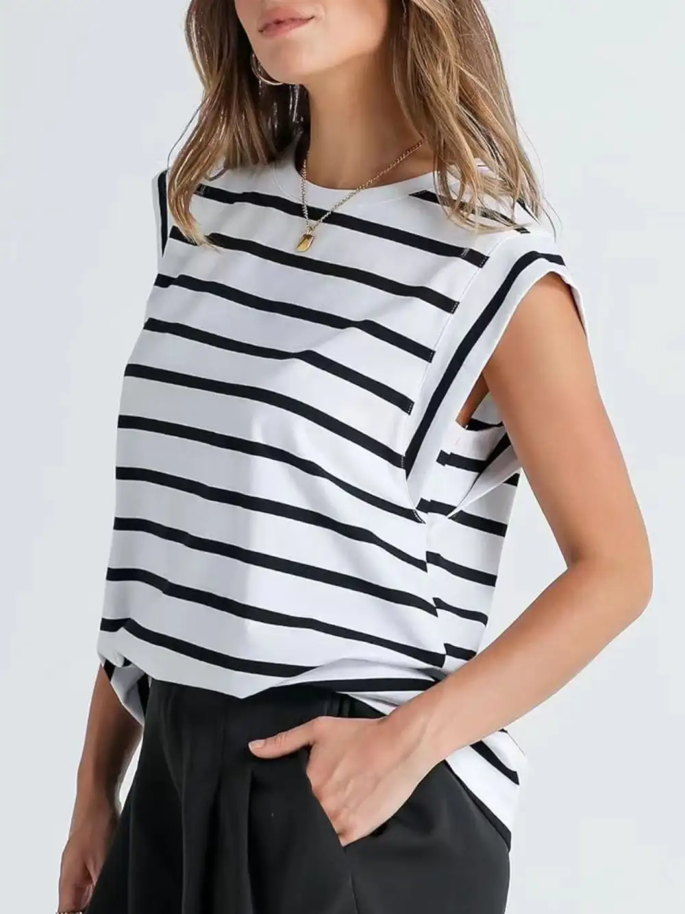 Casual Round Neck Tank