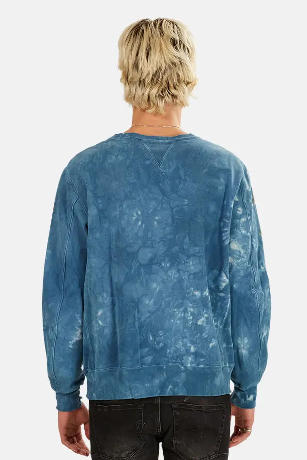 Crewneck Cotton Fleece Sweater