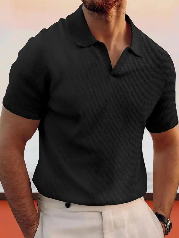 Stretch Knit T-Shirt