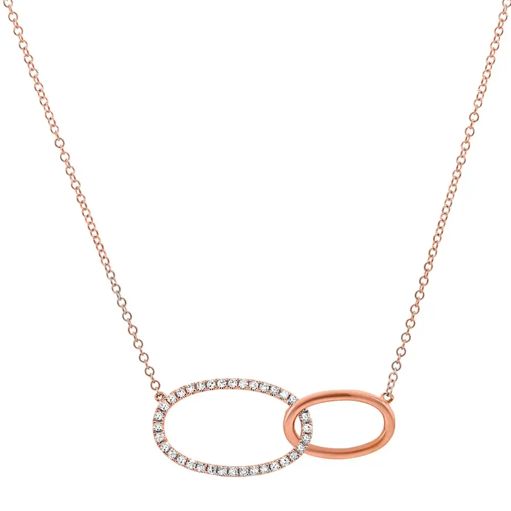 Minimal Luminous Classic Diamond Necklace