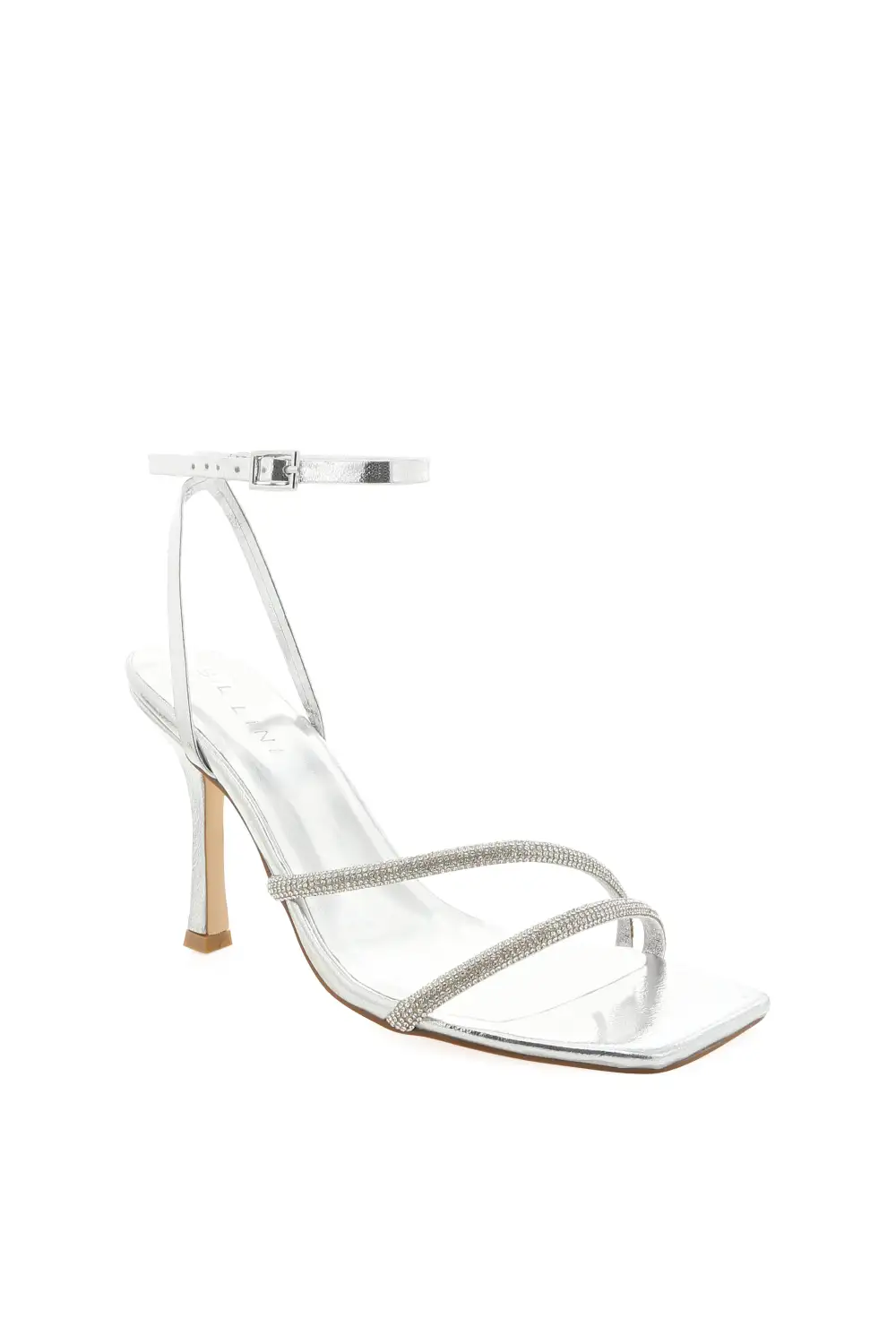 Diamante Crossover Stiletto Sandals