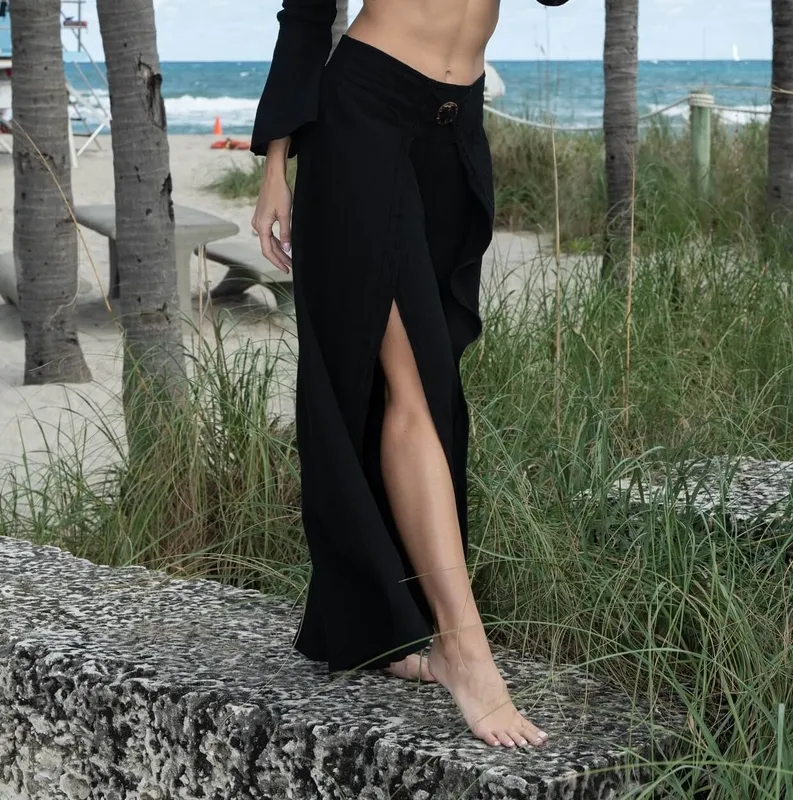 Black Wide Leg Pants