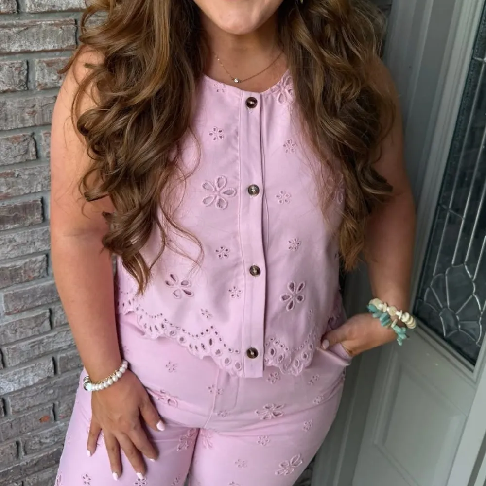 V Neck Coordinated Casual Two Piece Set