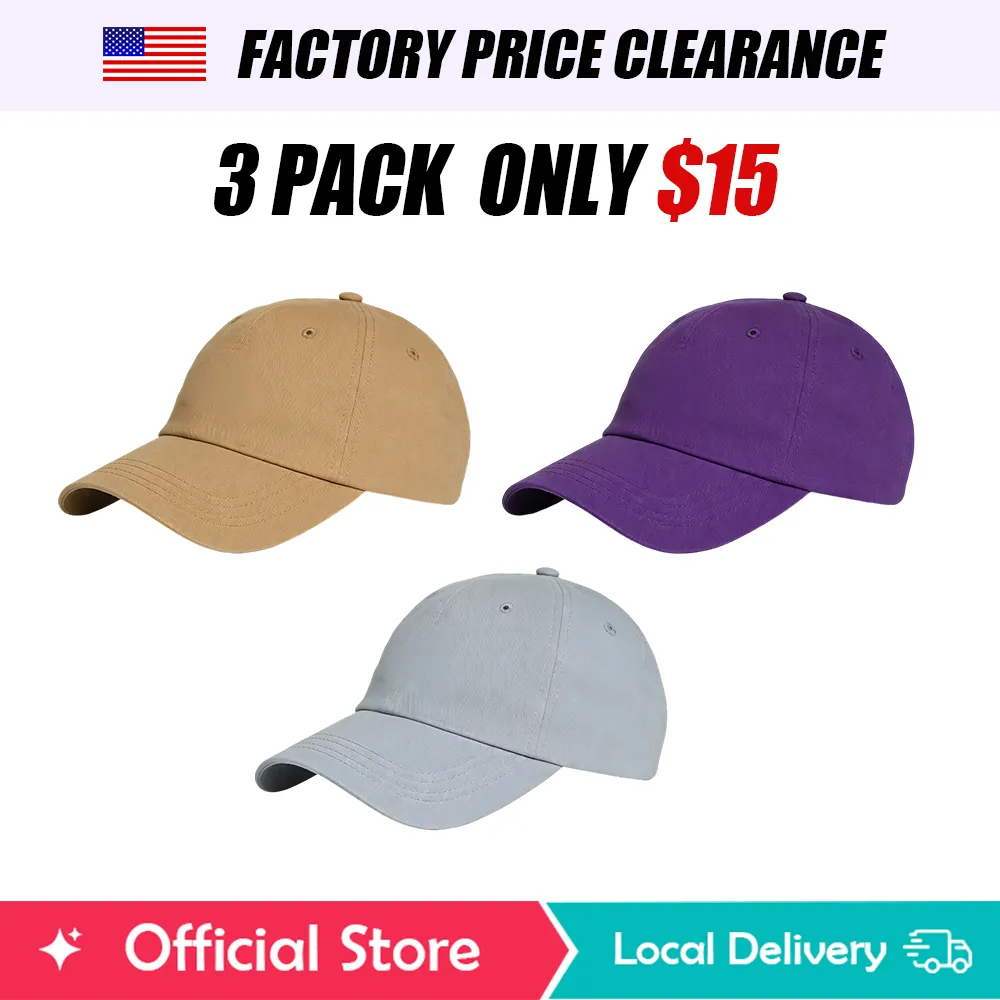 3 PACK Off-Duty Cap