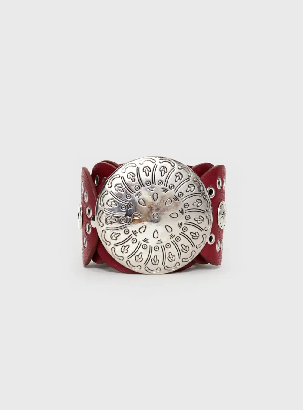 Buckle Faux Leather Accent Ready Belt