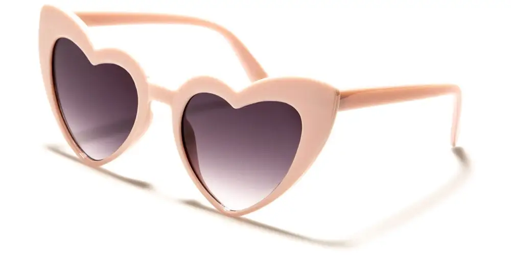 Refined Everyday Heart-Shaped Sunglasses