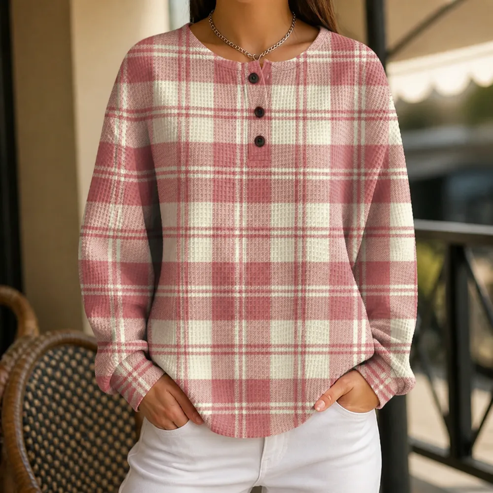 Henley Relaxed Sweater