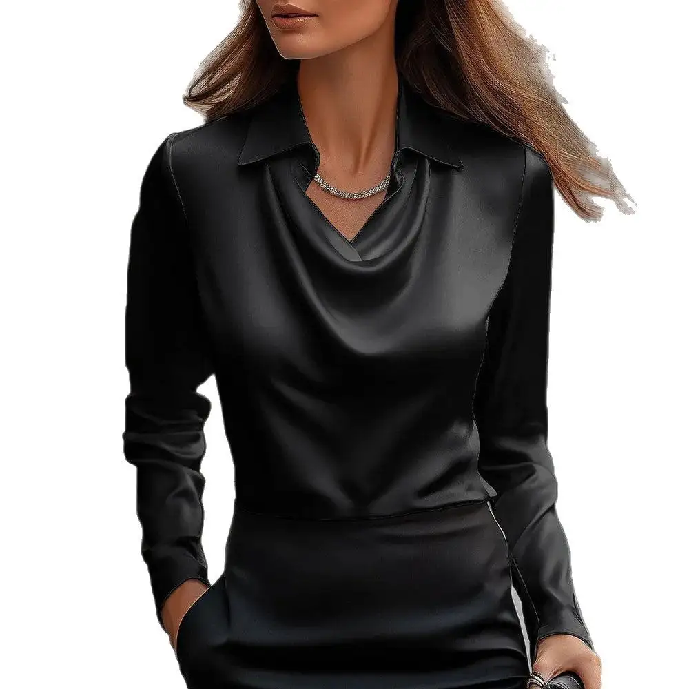 Relaxed Flowing Asymmetrical Blouse