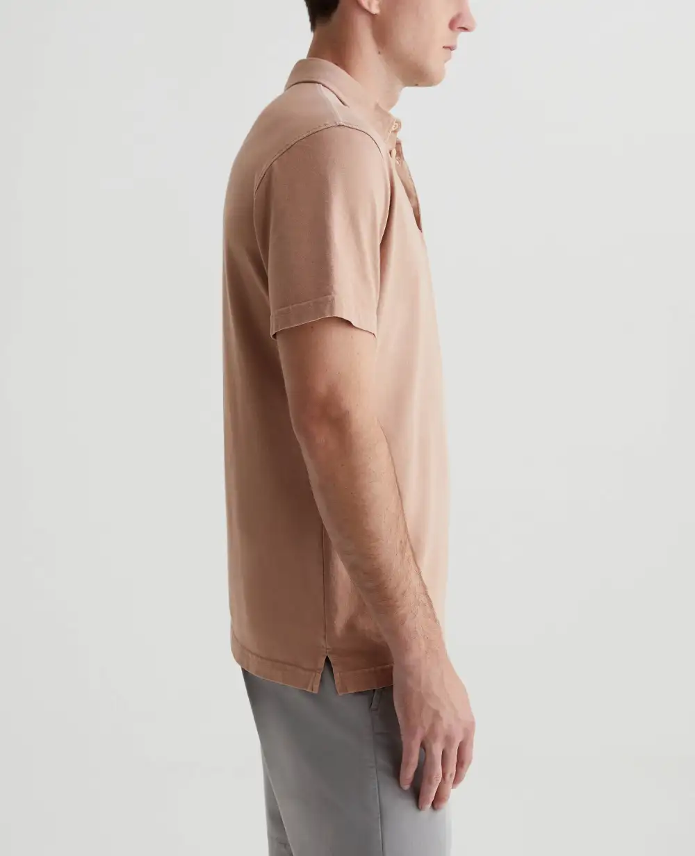 Men's Short Sleeve Cotton Jersey Polo Shirt