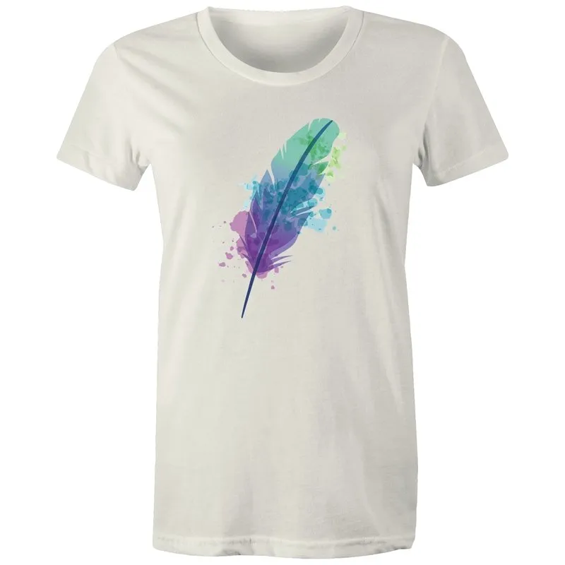 Feather Watercolour T-Shirt