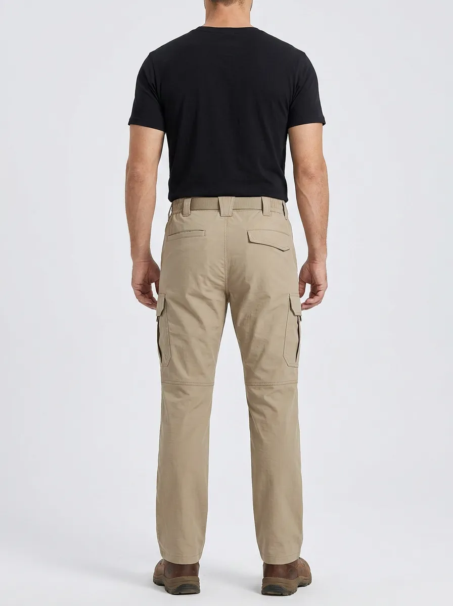 Outdoor-Ready Multi-Pocket Workwear Cargo Pants with Field-Inspired Detailing