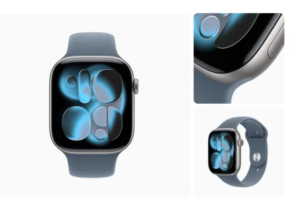 Stylish Full‑Touch Smart Watch, Multiple Color Bands Available(2022) Titanium 49 mm, Model A2622 (GPS + Cellular)