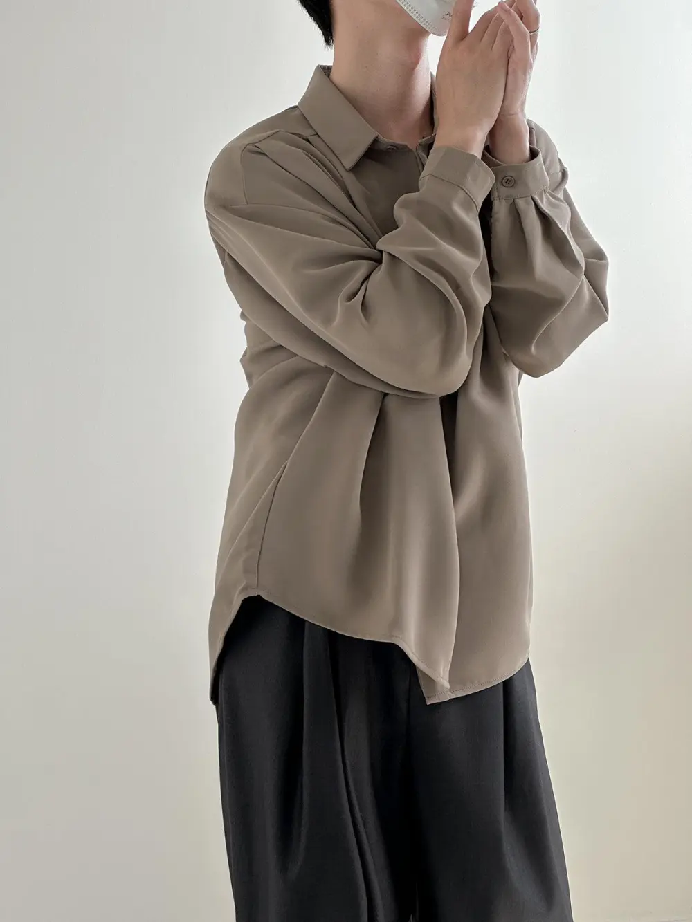 Solid Smart Office Long Sleeve Shirt