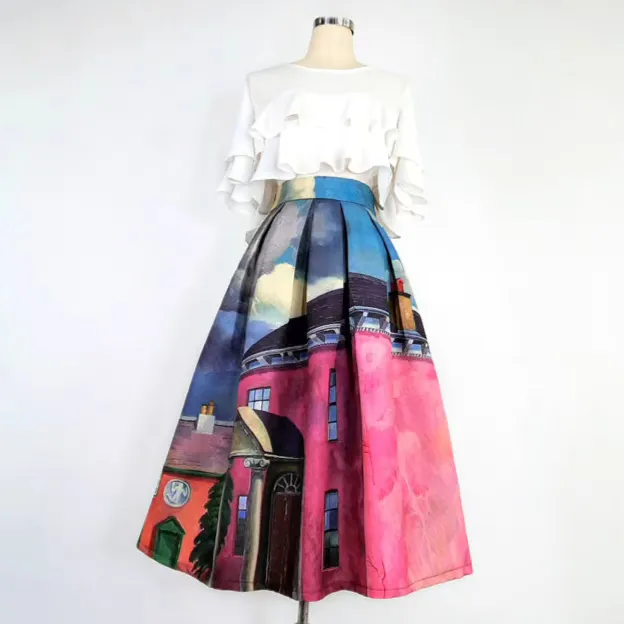 Neat Layering Everyday Casual Skirt