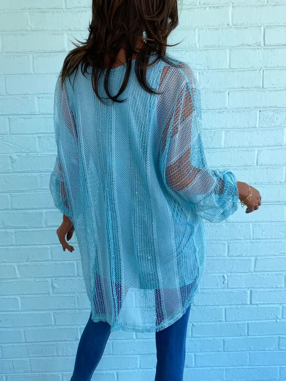 Relaxed Crochet Blouse