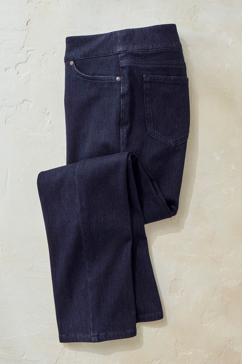 Knit Denim ShapeMe® Slim Leg Jeans