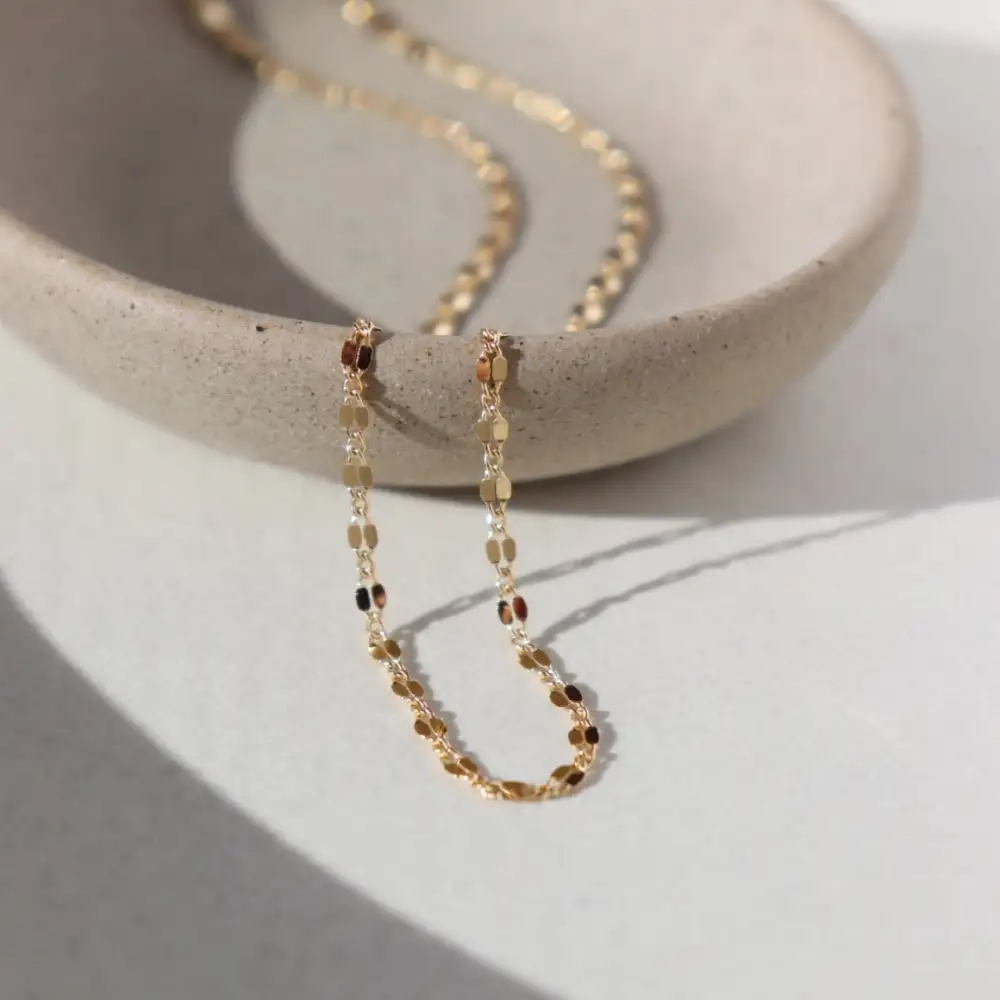 Classic Fine Link Layering Necklace