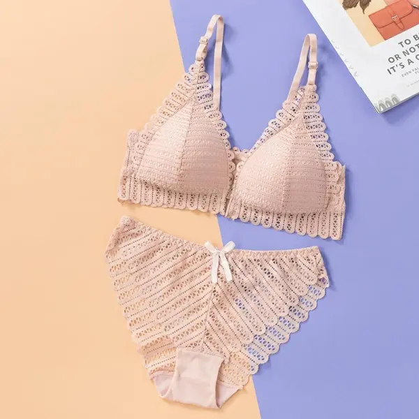 Push-Up Bra and Brief Lingerie Set