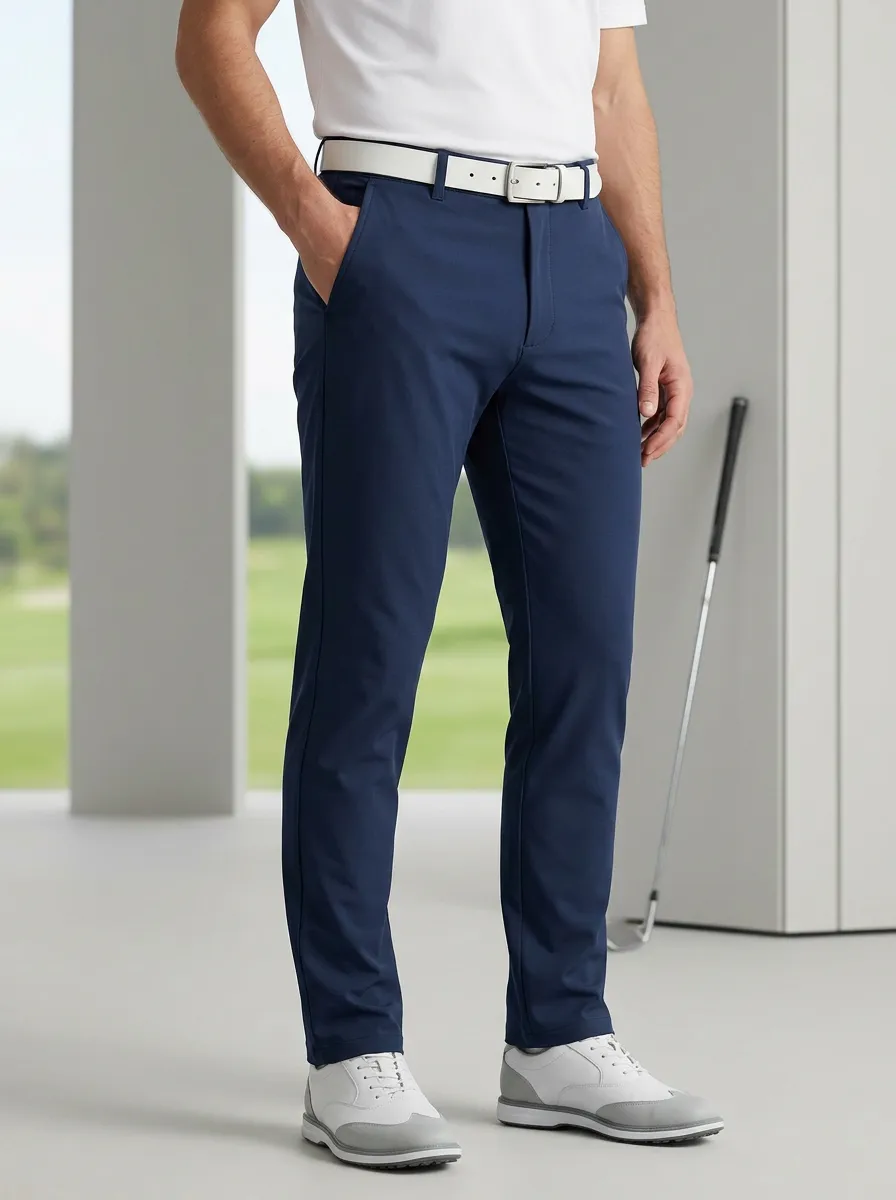 Men's Athletic Flexible Golf Pants
