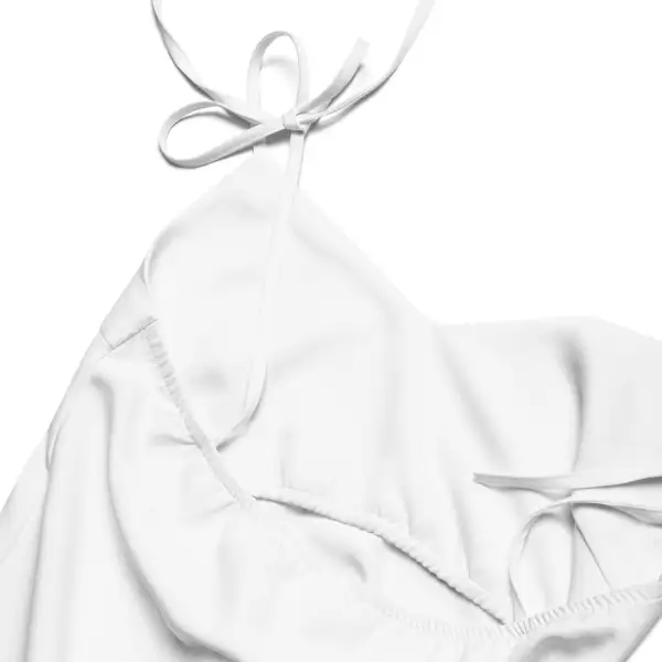 Minimal Tie Strap Midi Dress