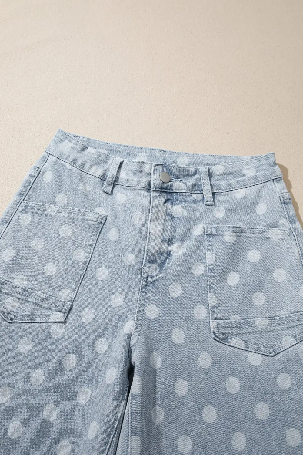 Women's Polka Dot Slim Fit Jeans