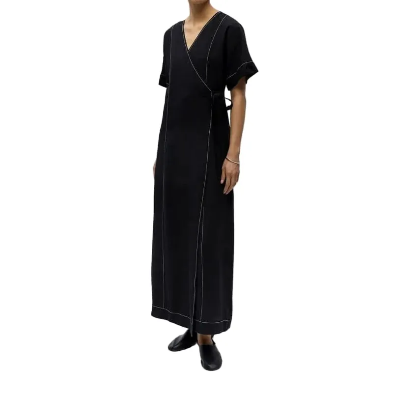 Classic Wrap Women's Maxi Dress