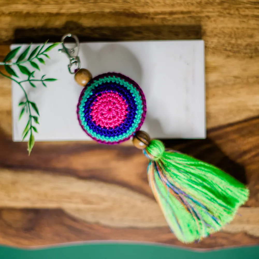 Crochet Zipper Pull Charm