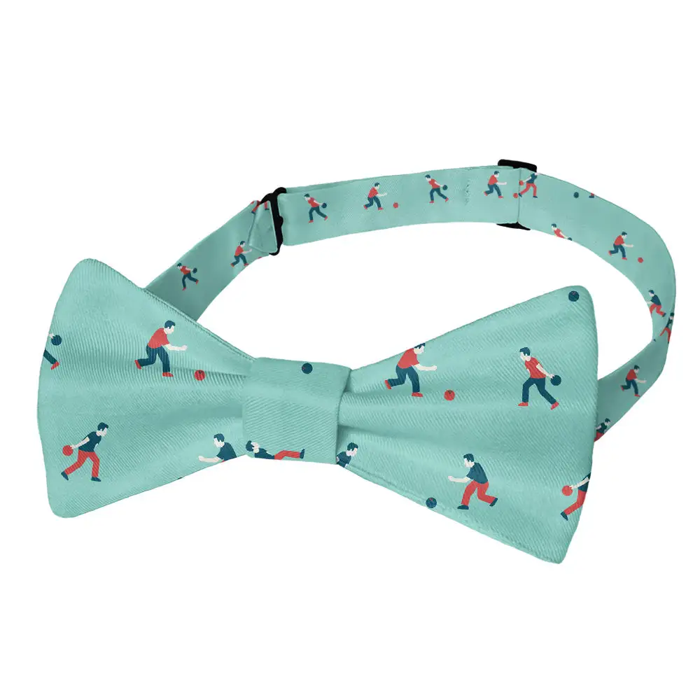Bowling Motif Bow Tie