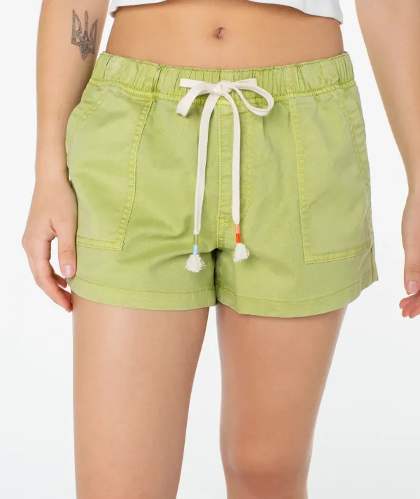 Women's Casual Shorts With Double-Layer Large Pockets