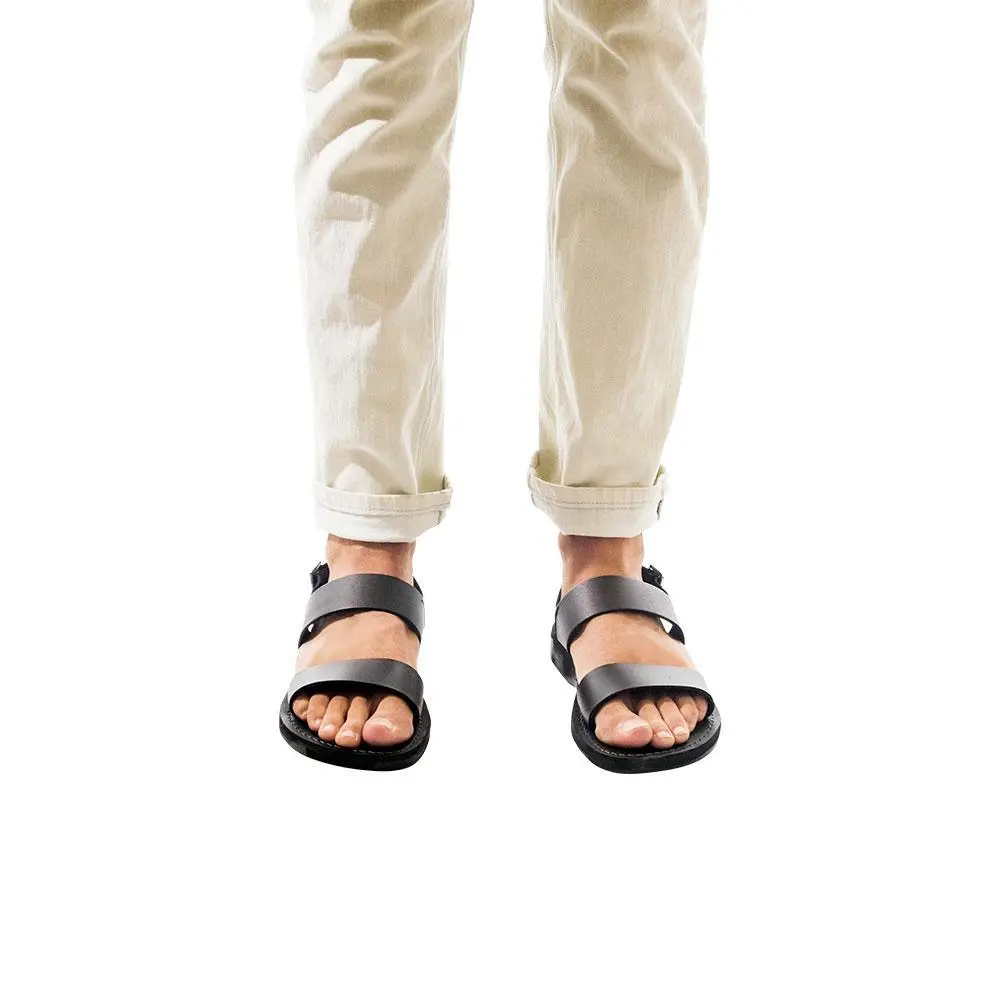 Everyday Leather Two Strap Sandals