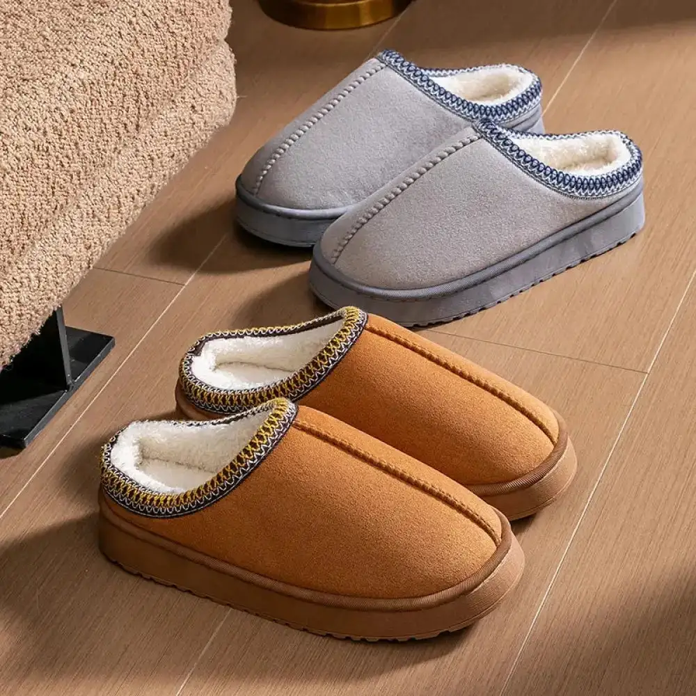 Warm Touch Platform Slip On Slippers