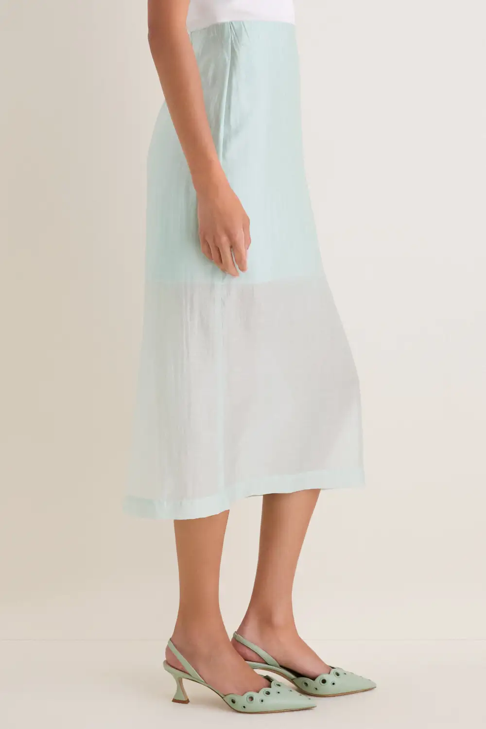 Evening Organza Mini Skirt