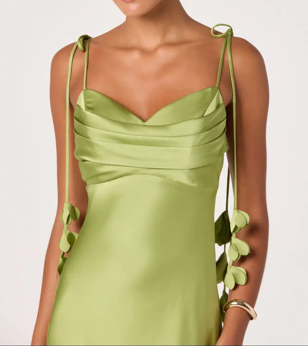 Satin Maxi Easy Fit Dress
