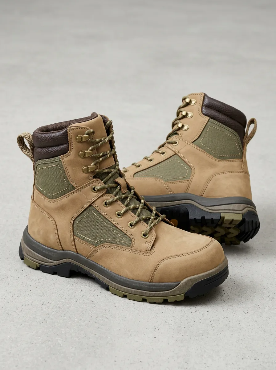 Men's Heritage Style Tactical Work Boots