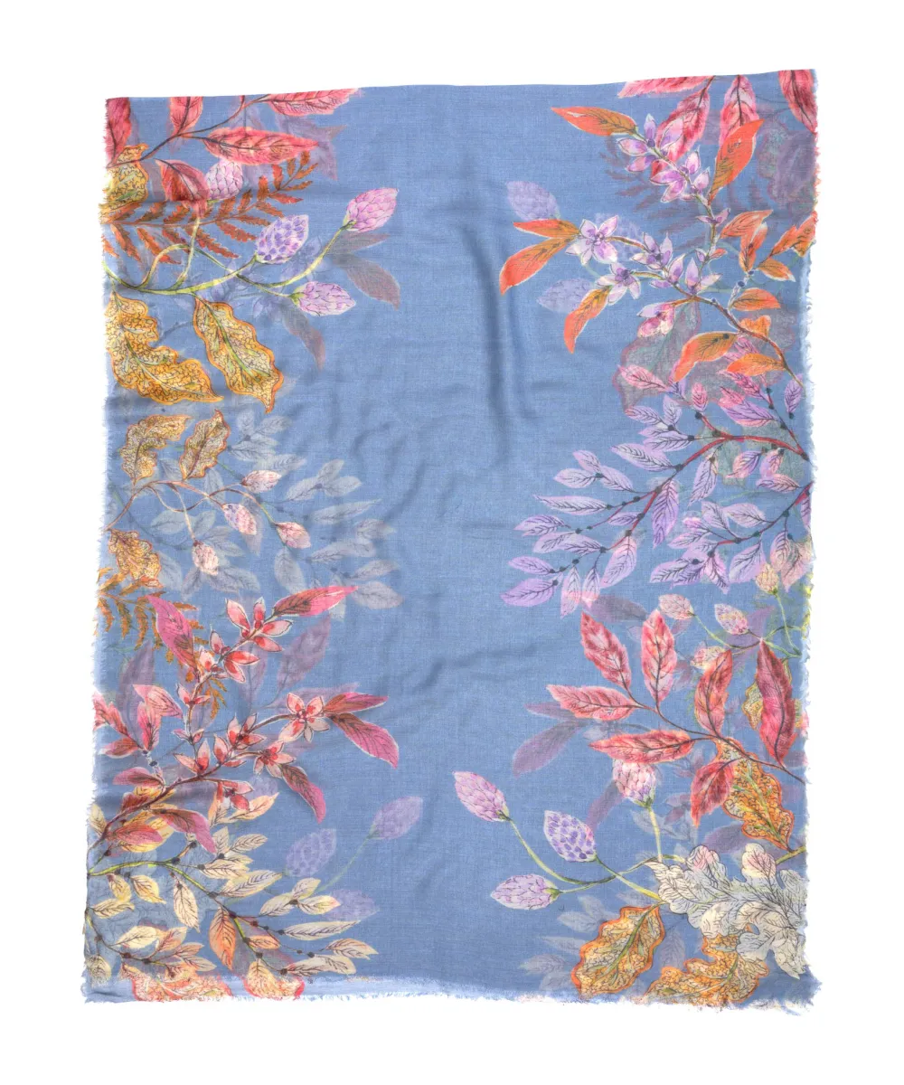 Casual Style Flower Trail Scarf