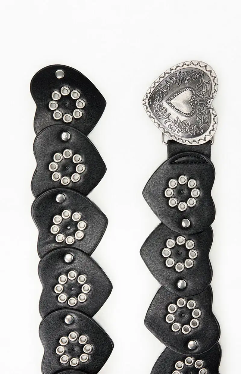 PacSun Vintage Heart Belt