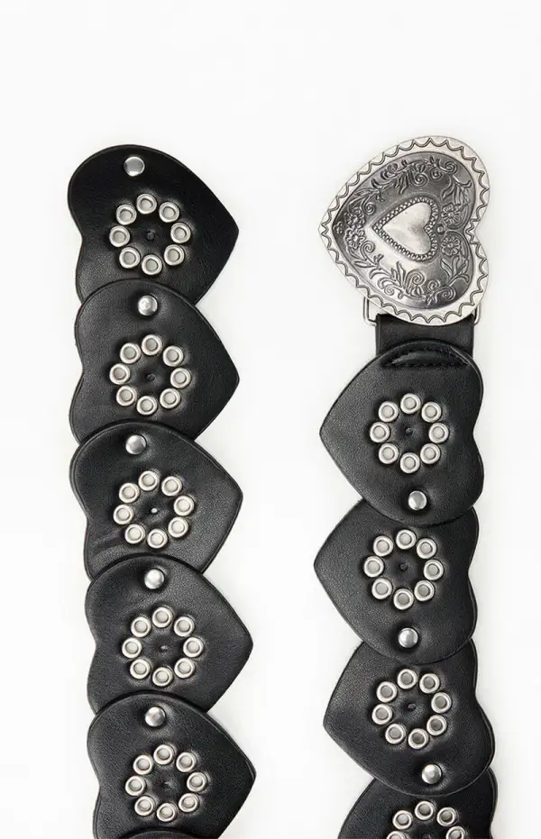 PacSun Vintage Heart Belt