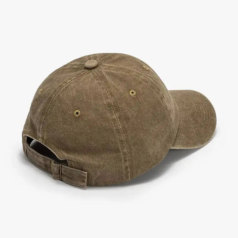 Washed Curved Brim Hat