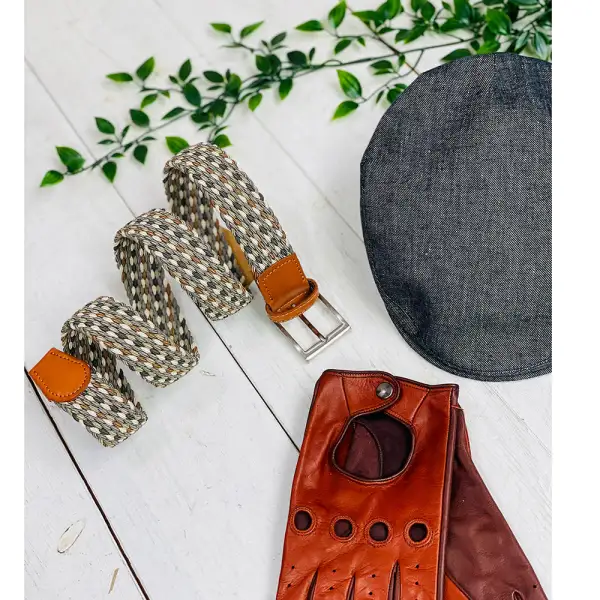 Clean Woven Waist Belt