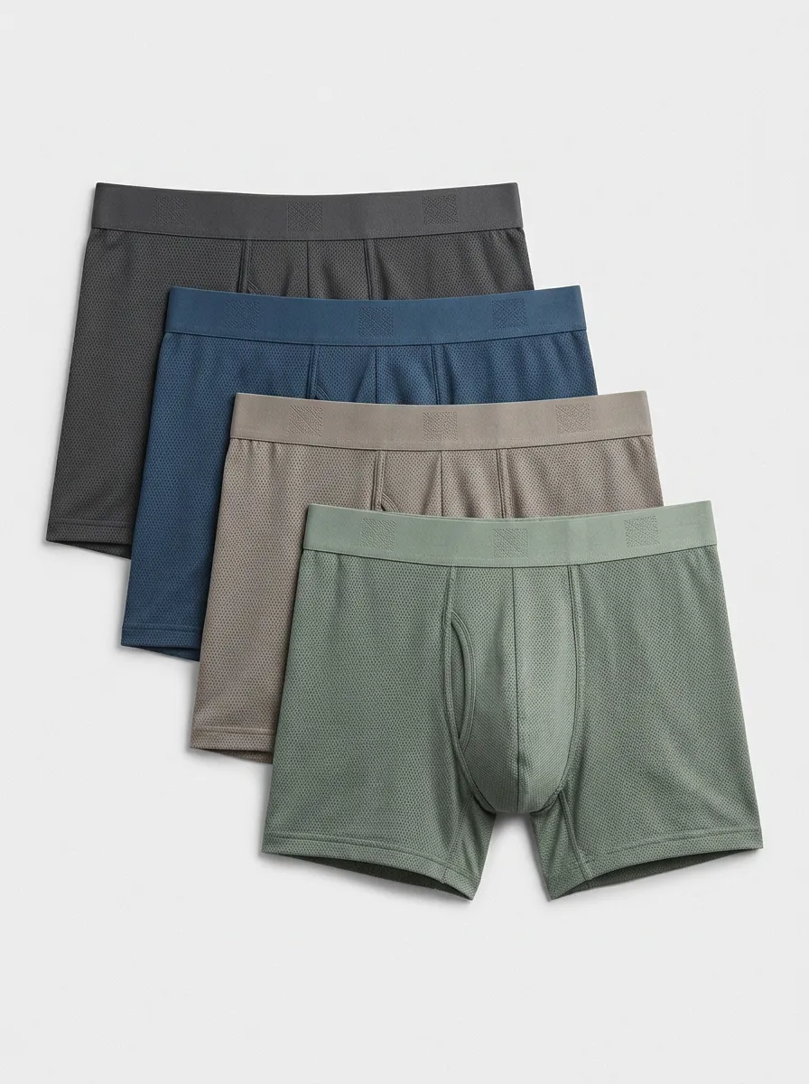 Soft Stretch Four Pack Briefs