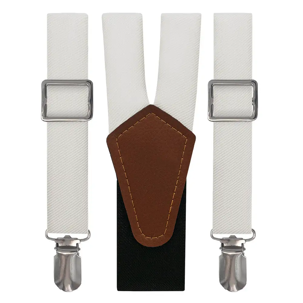 Classic Clean Solid Tone Suspenders