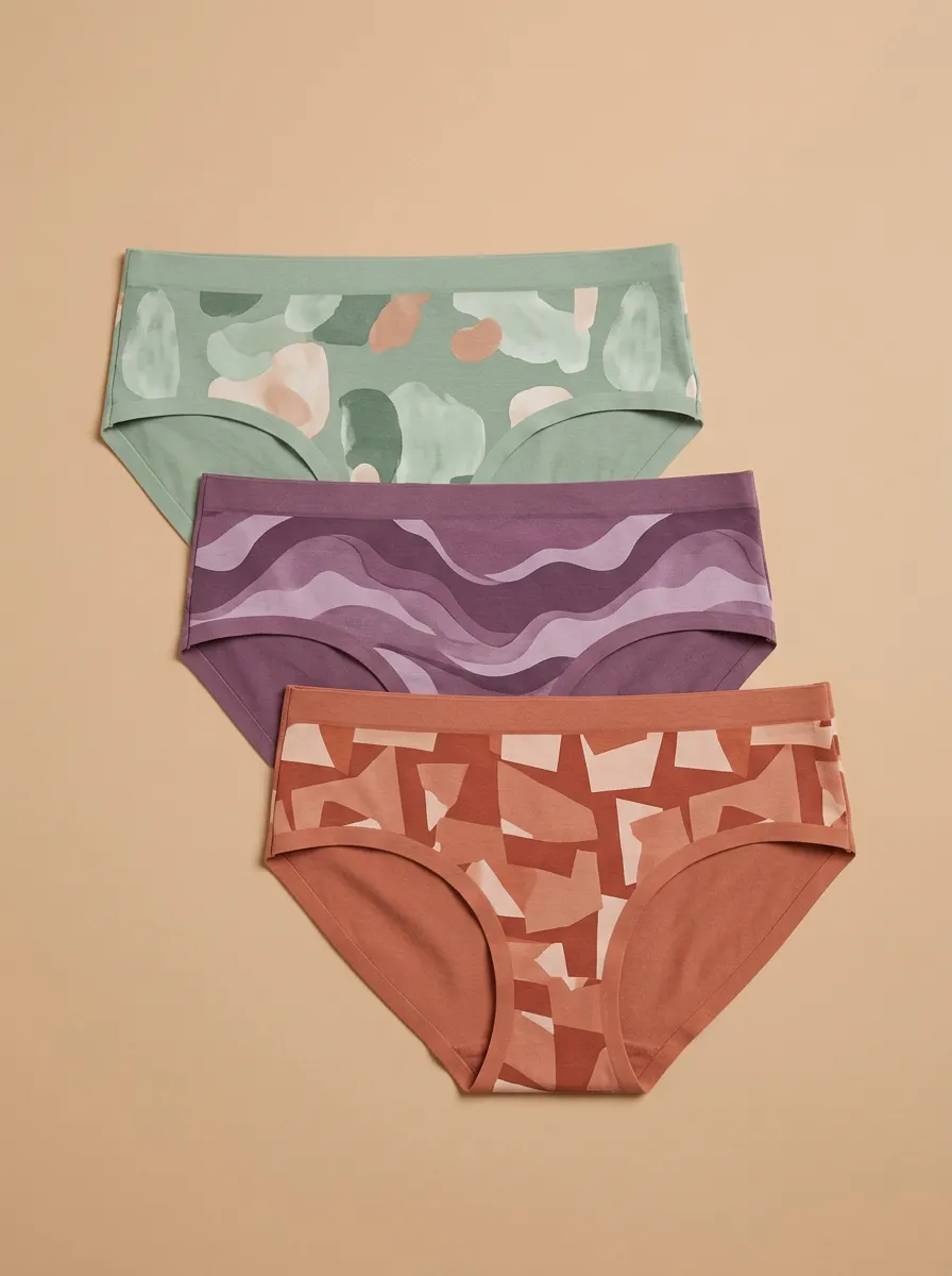 Geometric Classic Briefs Three Pack