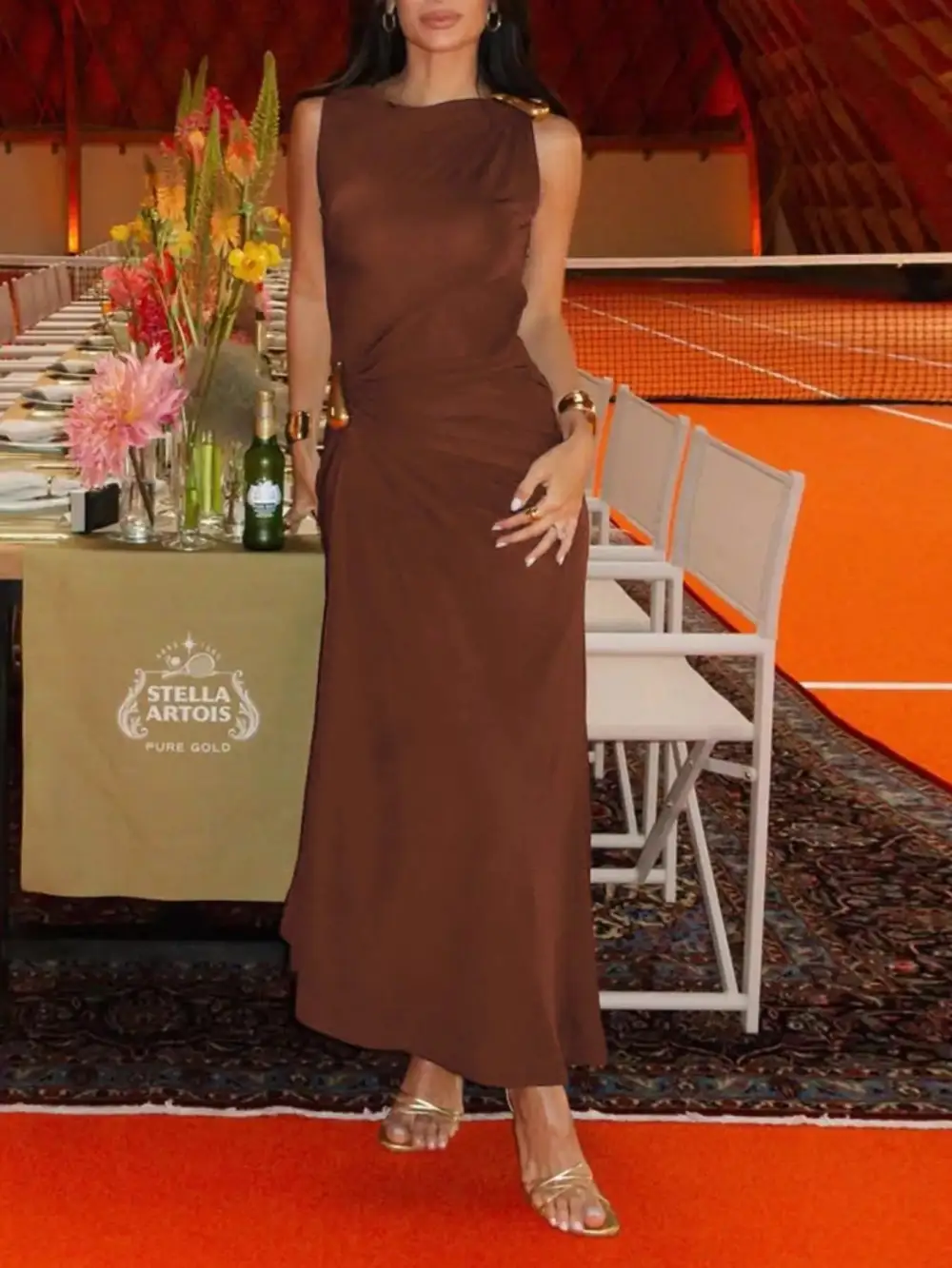 Easy Fit Sleeveless Maxi Dress