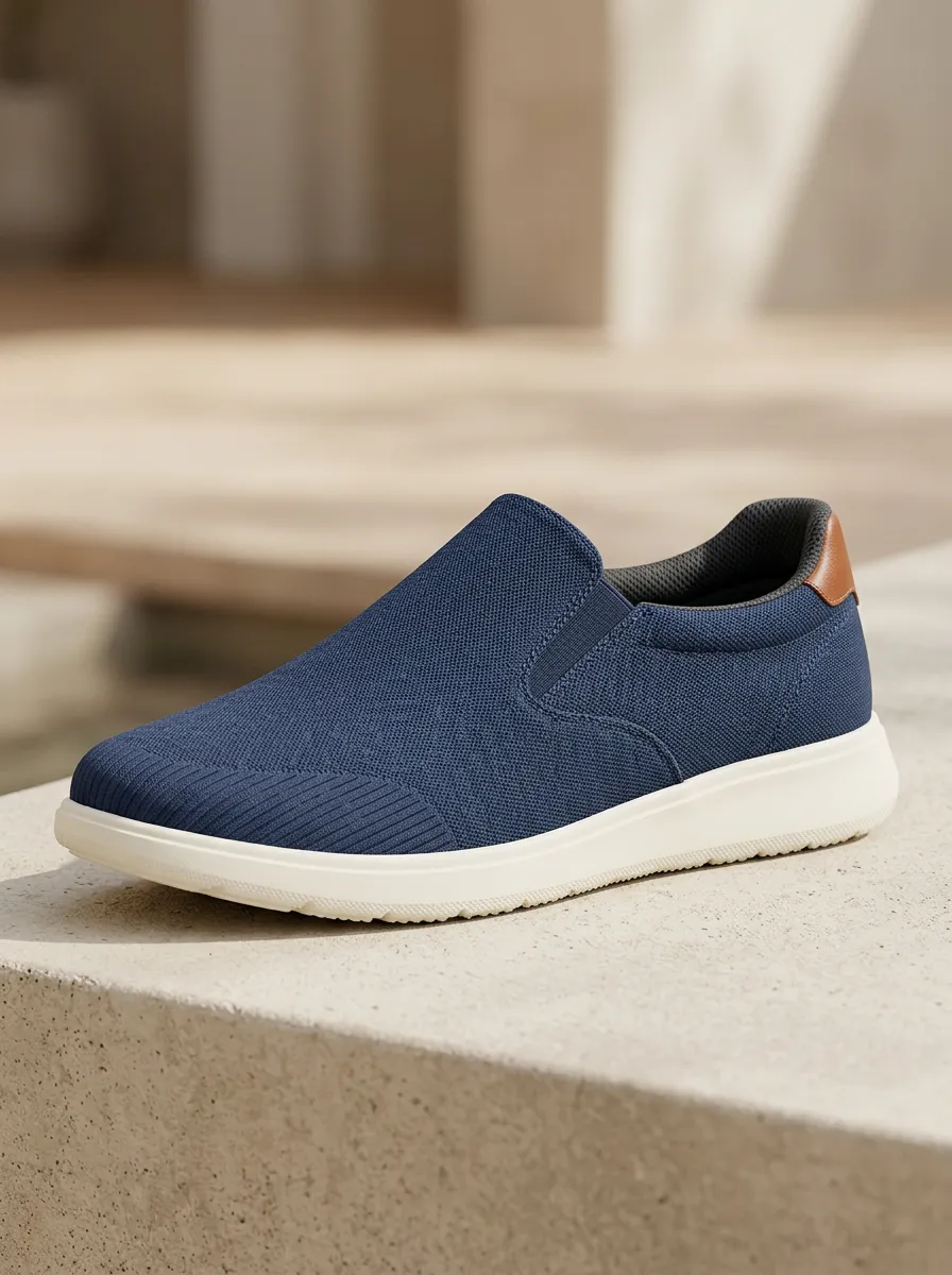 Streetwear Stretch Graphic Profile Men's Stretch Canvas Shoes