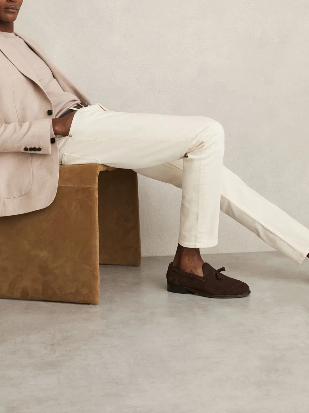Solid Color Men's Jeans