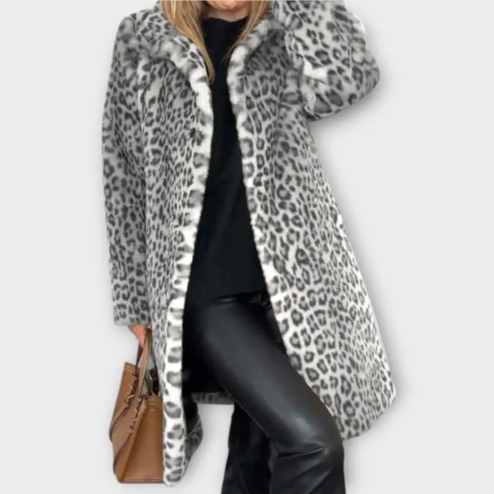 Faux Fur Relaxed Coat