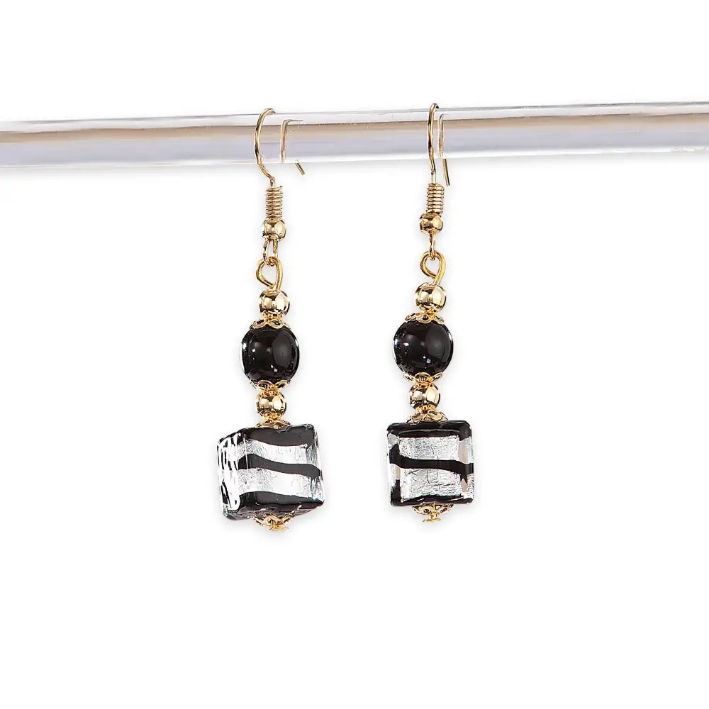 Classic Crystal Heart Drop Earrings